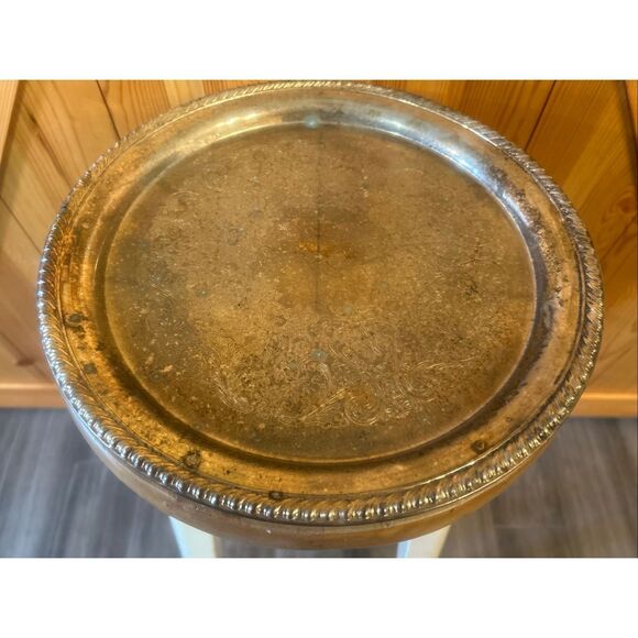 International Silver Co. Round Silver Plate (5702) - Picture 4 of 7